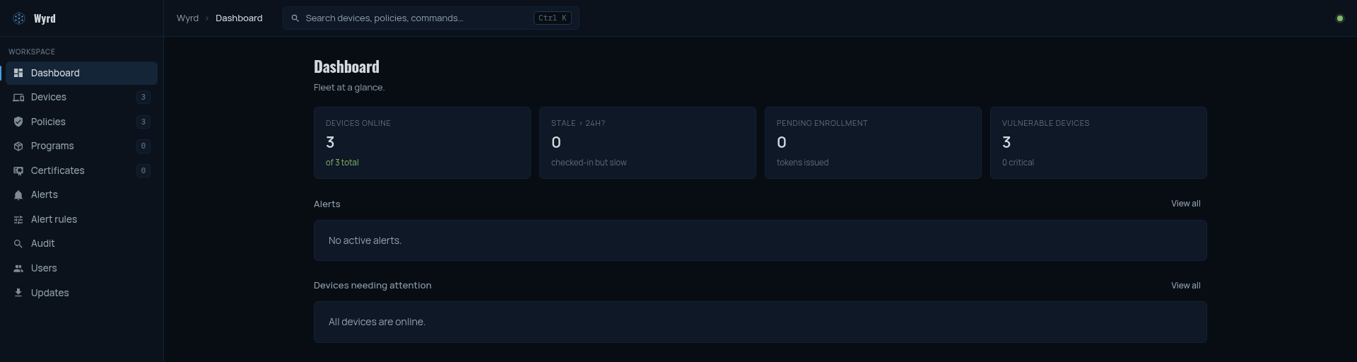 Dashboard